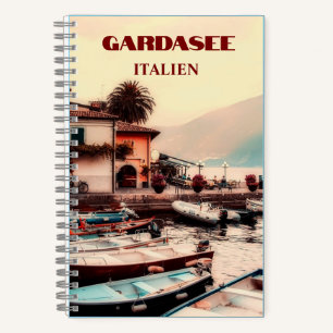 Gardasee-Italien Notizblock