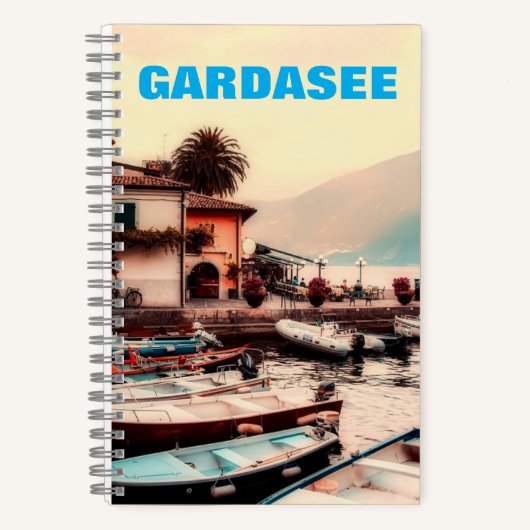 Gardasee Italien Notizblock (Vorderseite)
