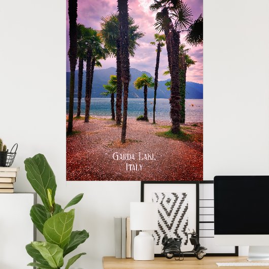 Gardasee Italien Poster (Heimbüro)