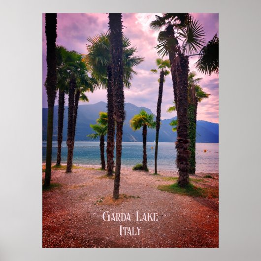Gardasee Italien Poster (Vorne)