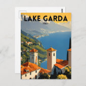 Gardasee Italien Postkarte (Vorne/Hinten)