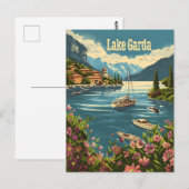 Gardasee Italien Postkarte (Vorne/Hinten)