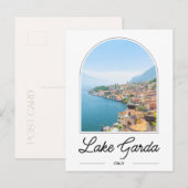 Gardasee Italien Postkarte (Vorne/Hinten)