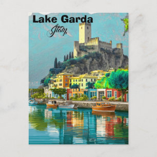 Gardasee Italien Postkarte, Italien Reise Postkart Postkarte