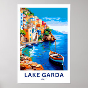 Gardasee Italien Reisen Print Poster