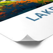 Gardasee Italien Reisen Print Poster (Ecke)