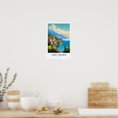 Gardasee Italien Reisen Print Poster (Küche)