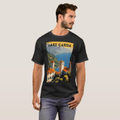 Gardasee Italien T-Shirt (Vorne ganz)