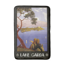 Gardasee Italien Vintage Reisen Plakatmatten Badematte
