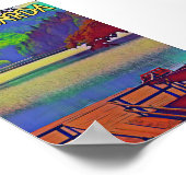 Gardasee - Lago di garda Italia Poster (Ecke)