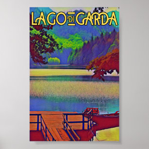 Gardasee - Lago di garda Italia Poster