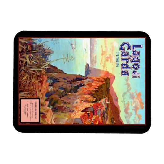 Gardasee Magnet (Horizontal)