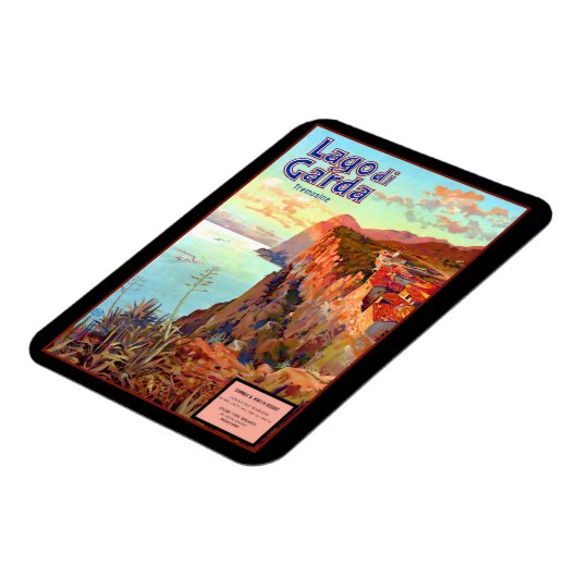 Gardasee Magnet (Linke Seite)