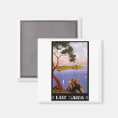 Gardasee Magnet (Vorderseite/Rückseite)