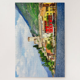 Gardasee Malcesine Village Italien Puzzle