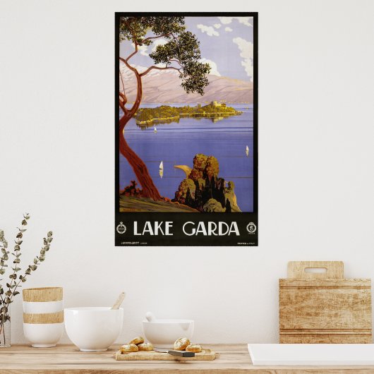 Gardasee Poster (Küche)