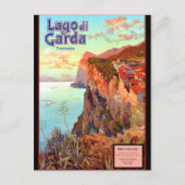 Gardasee Postkarte (Vorderseite)