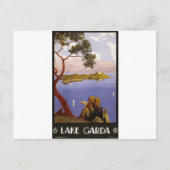 Gardasee Postkarte (Vorderseite)