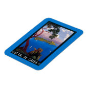 Gardasee Reiseförderposter Magnet (Linke Seite)