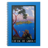 Gardasee Reiseförderposter Notizblock (Vorderseite)