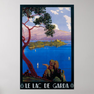 Gardasee Reiseförderposter Poster