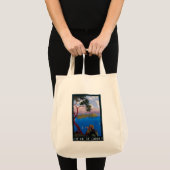Gardasee Reiseförderposter Tragetasche (Vorderseite (Produkt))