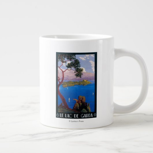 Gardasee Reiseförderungspaket Jumbo-Tasse (Rechts)