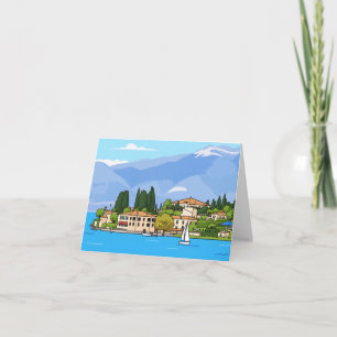 Gardasee San Vigilio Ansicht Grußkarte Karte