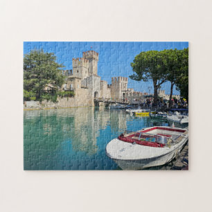 Gardasee Sirmione Burg Rätsel Puzzle