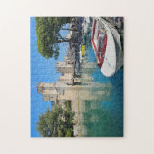 Gardasee Sirmione Burg Rätsel Puzzle (Vertikal)