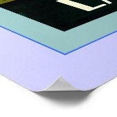 Gardasee ~ Vintage Italienische Reise Poster (Ecke)