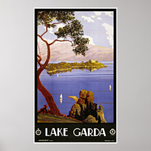 Gardasee - Vintage Travel Posters Poster