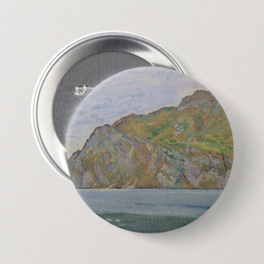 Gardasee (von Koloman Moser) Button (Vorne & Hinten)
