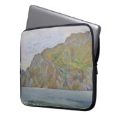 Gardasee (von Koloman Moser) Laptopschutzhülle (Vorderseite Links)