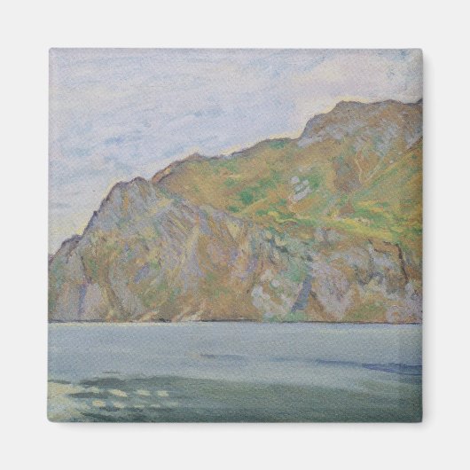 Gardasee (von Koloman Moser) Magnet (Vorne)