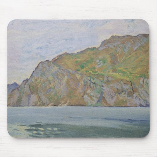 Gardasee (von Koloman Moser) Mousepad (Vorne)