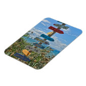 Gardasee Wegweiser Kühlschrankmagnet Magnet (Linke Seite)
