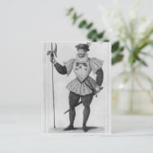 Garde der Provokation von Paris Postkarte (Stehend Vorderseite)