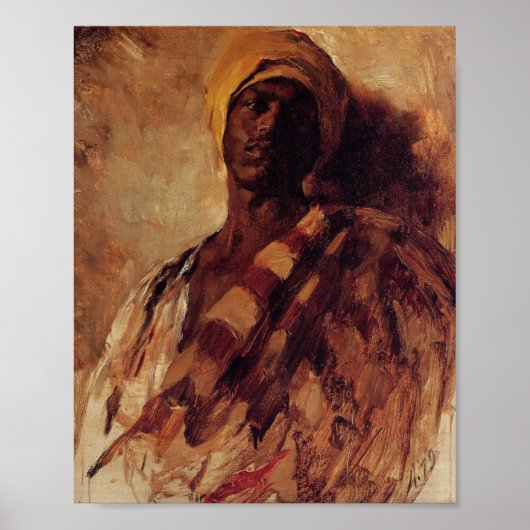 Garde des Harem von Duveneck Poster (Vorne)