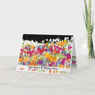 Garden 02 Individuell gestaltbare Grußkarte Karte