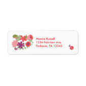 Garden Address Label (Vorne)