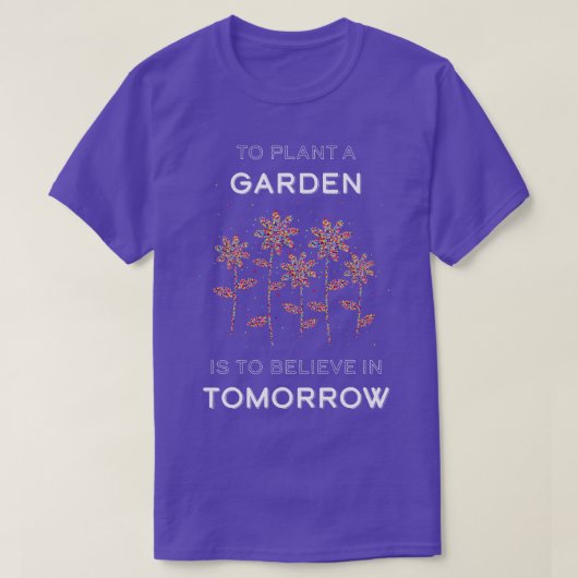 Garden Allotments Hobbygrtner T-Shirt (Design vorne)