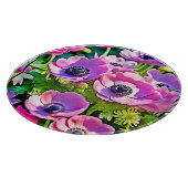 Garden Anemone Mix Design Schneidebrett (Ecke)