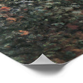 Garden at Argenteuil, Monet, Fine Art Poster (Ecke)