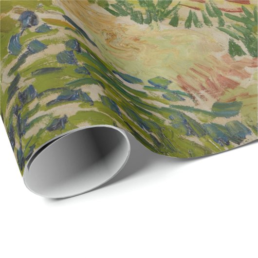 Garden at Arles by Vincent Van Gogh Geschenkpapier (Rolleneckpunkt)