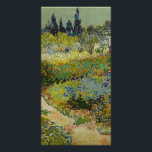 Garden at Arles by Vincent Van Gogh Karte<br><div class="desc">Garden at Arles by Vincent Van Gogh, Oil on Leinwand 1888, ist ein Landschaftsgemälde eines kleinen Fußwegs durch einen ausgedehnten Garten von Blume Betten unter einem sonnigen Himmel, mit Obstbäumen, Schrumpf, Zypressen und ländlich-französischen Gebäude im Hintergrund. Mit abwechslungsreichen Pinselstrichen, die Form, Wachstum und Bewegung der Landschaftsformen vermitteln, die direkt auf...</div>