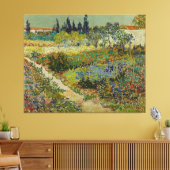 Garden at Arles by Vincent Van Gogh Leinwanddruck (Insitu (Wohnzimmer))