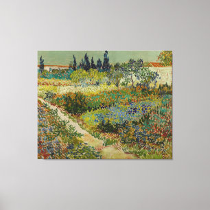 Garden at Arles by Vincent Van Gogh Leinwanddruck