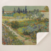 Garden at Arles by Vincent Van Gogh Sherpadecke (Vorderseite (Horizontal))