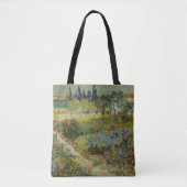 Garden at Arles by Vincent Van Gogh Tasche (Vorderseite)